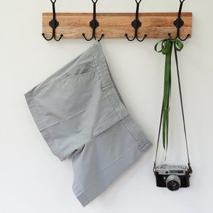 ANN TAYLOR LOFT 16 LIGHT GRAY SHORTS ORIGINAL